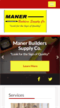 Mobile Screenshot of maner.com